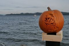 Halloween Kürbis
