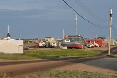 Mitternacht in Tuktoyaktuk